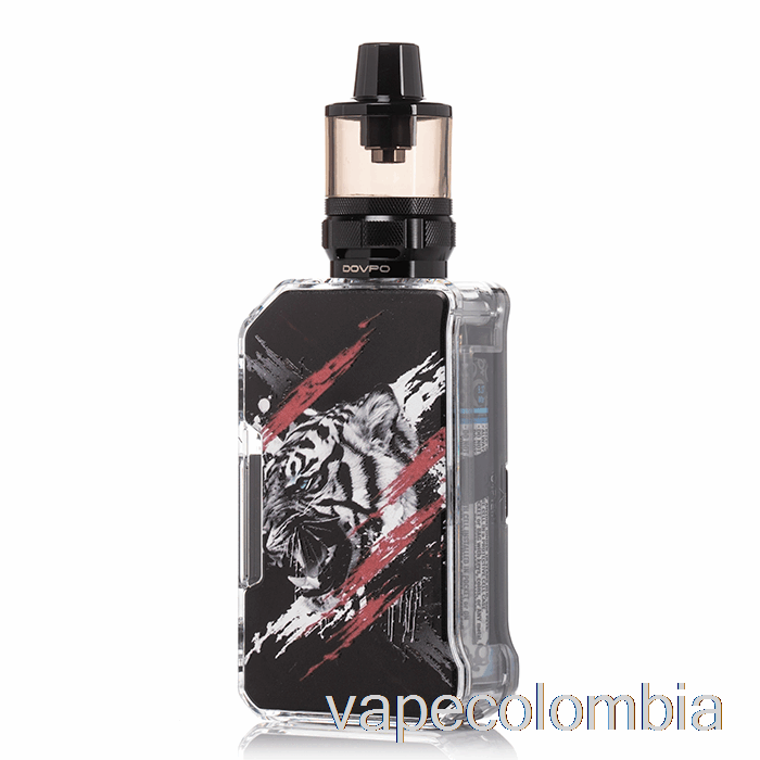 Vape Recargable Dovpo Mvp 220w Kit De Inicio Tigre Transparente